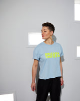 UNICORN UNIFORM // light blue / neon yellow