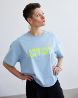 UNICORN UNIFORM // light blue / neon yellow