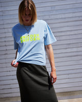 UNICORN UNIFORM // light blue / neon yellow