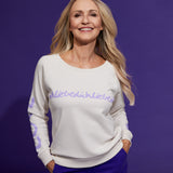 THE LOVE JUMPER | CREAMY // LILAC