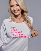 THE JUMPER - NHTMYFC // neon pink / light grey