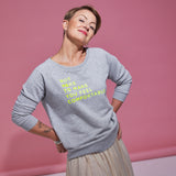 THE JUMPER - NHTMYFC // neon yellow / grey