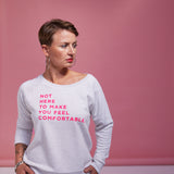 THE JUMPER - NHTMYFC // neon pink / light grey