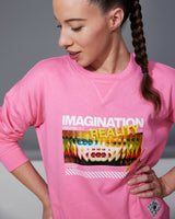 PINK IMAGINATION SWEATER // ART EDITION