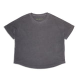 THE ROUND T | grey // black | BACK PRINT