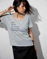 THE T | grey // grey | FRONT PRINT